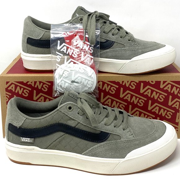 Vans Shoes - VANS Women's Size 8 VN0A3WKX2LA Berle Pro Skate Moss Gray Suede Low Top Sneaker